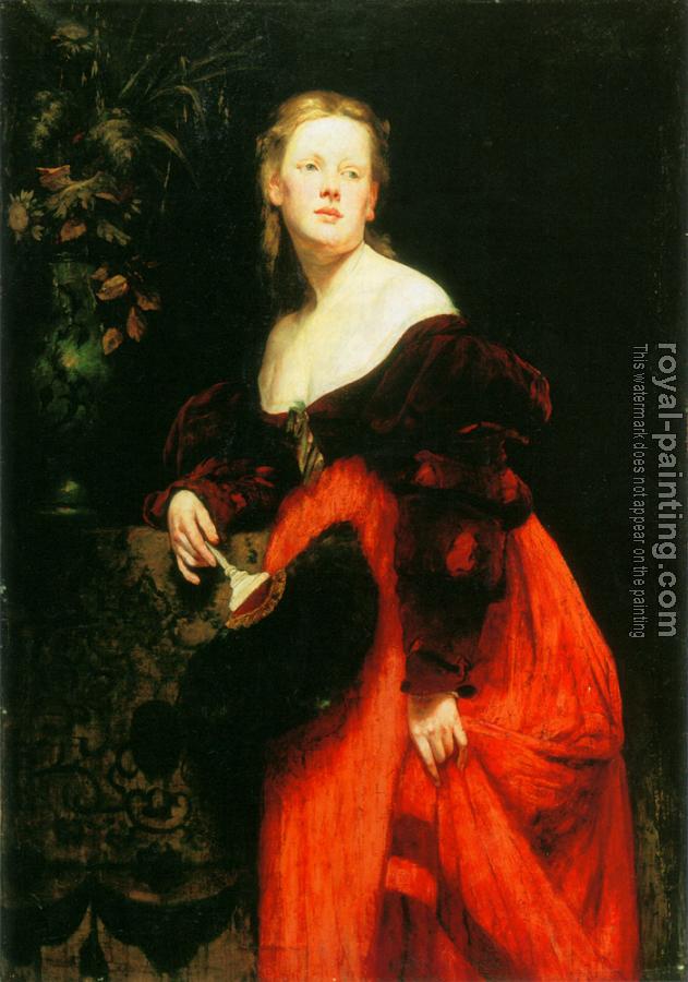 Hans Makart : karoline gomperz Hans Makart : karoline gomperz